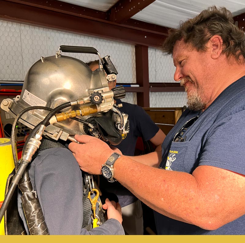 Mark Allen Dive Instructor, Texas