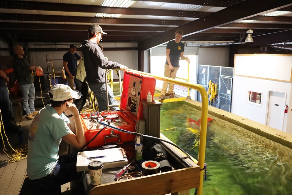 Working with divers at PDTC